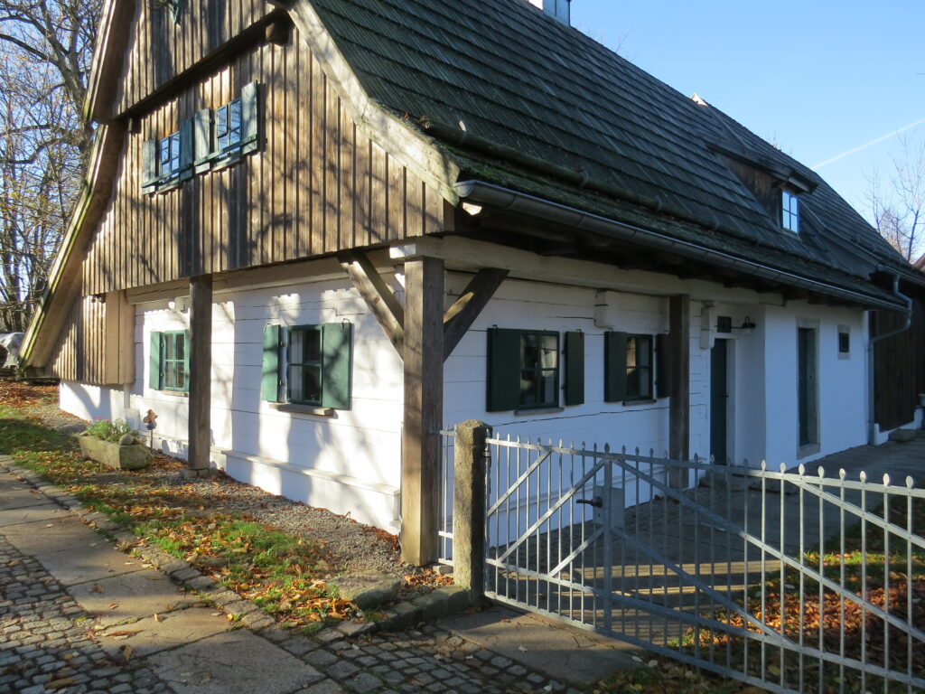 Umgebindehaus in Herzogöd in der Oberpfalz